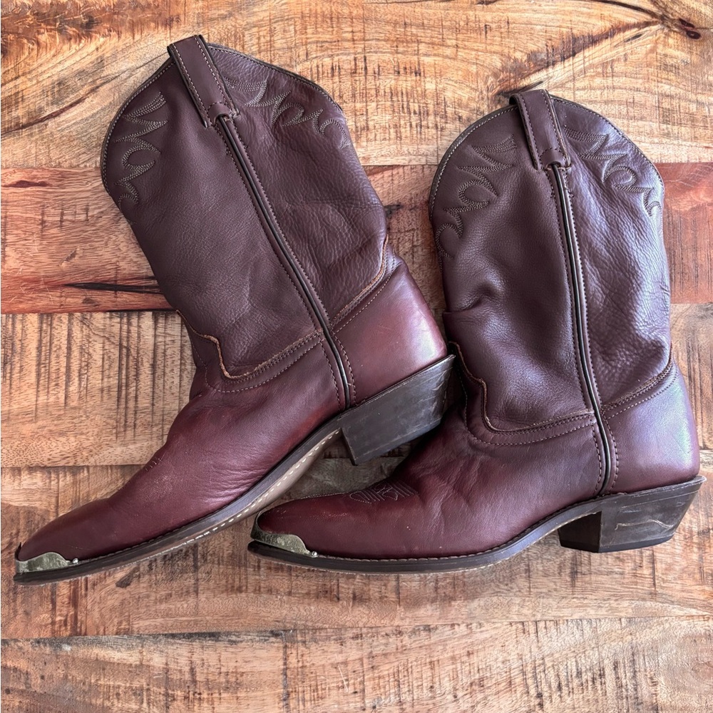 Laredo Womens Boots size 9.5 Brownish Red Leather